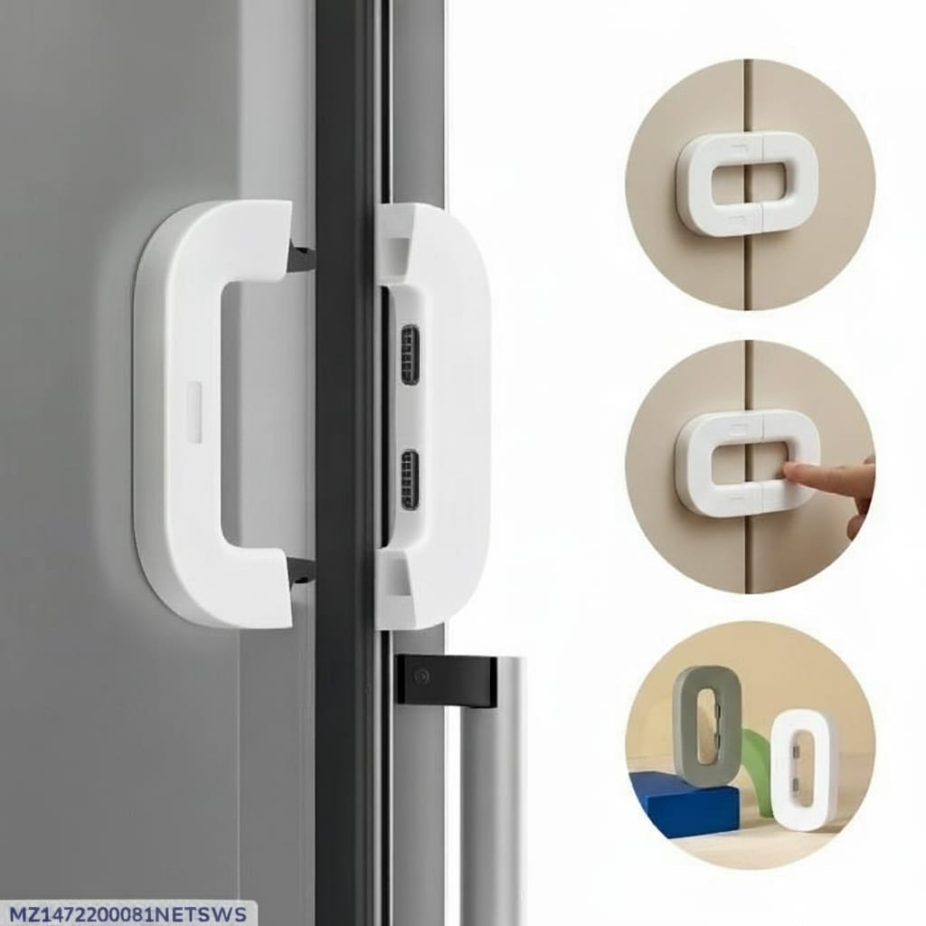 Refrigerator Lock for Child Safety